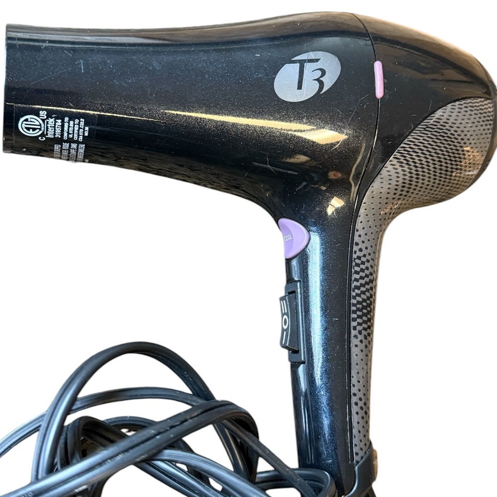 T3 Micro, Inc Professional Hair Dryer Model 73810 Black